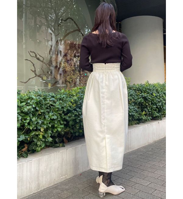 LAGUNAMOON「ハイウエストコクーンスカート」|スカート|