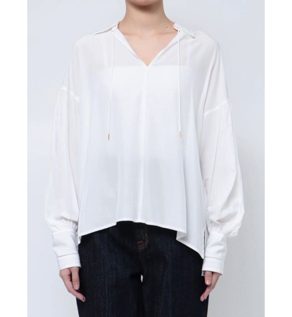 LAGUNAMOON「ボリュームスリーブスキッパーシャツ」|シャツ・ブラウス|