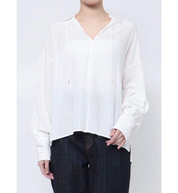 LAGUNAMOON「ボリュームスリーブスキッパーシャツ」|シャツ・ブラウス|