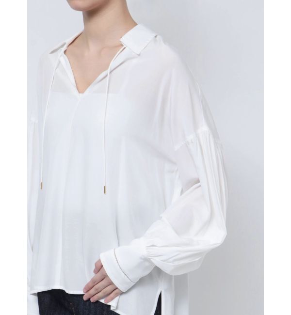 LAGUNAMOON「ボリュームスリーブスキッパーシャツ」|シャツ・ブラウス|