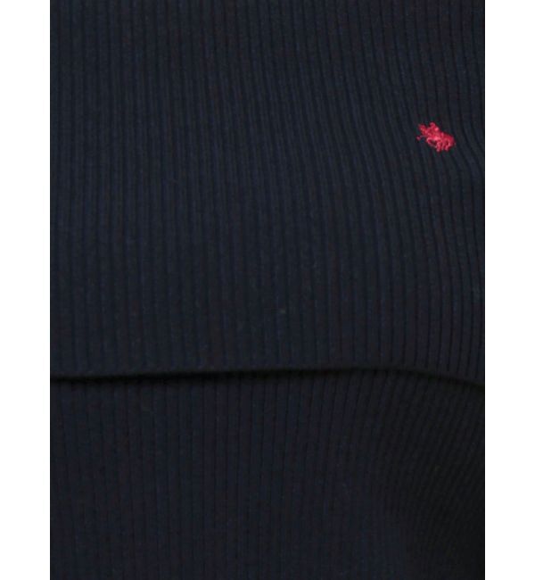 LAGUNAMOON「【POLO BCSコラボ】オフショルニットプルオーバー」|ニット・セーター|