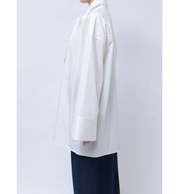 LAGUNAMOON「【柳橋唯コラボ】ワイドスリーブタイネックシャツ」|シャツ・ブラウス|