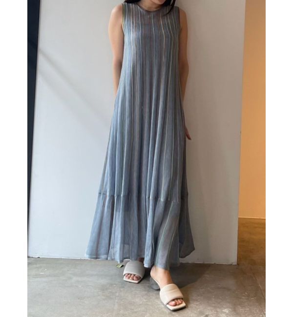 LAGUNAMOON「【WEB限定】ラメレインボーニットワンピース」|ワンピース|