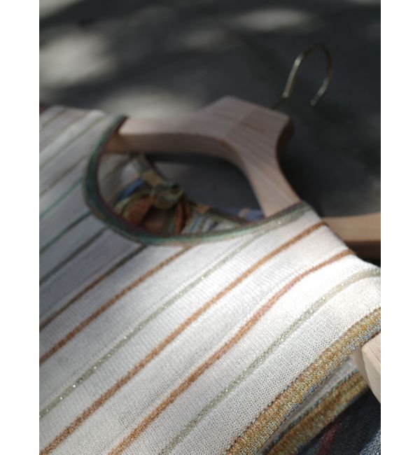 LAGUNAMOON「【WEB限定】ラメレインボーニットワンピース」|ワンピース|