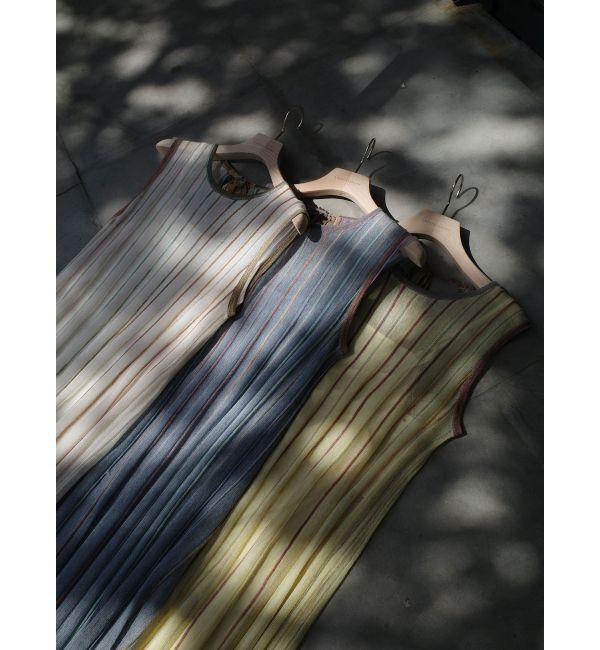 LAGUNAMOON「【WEB限定】ラメレインボーニットワンピース」|ワンピース|