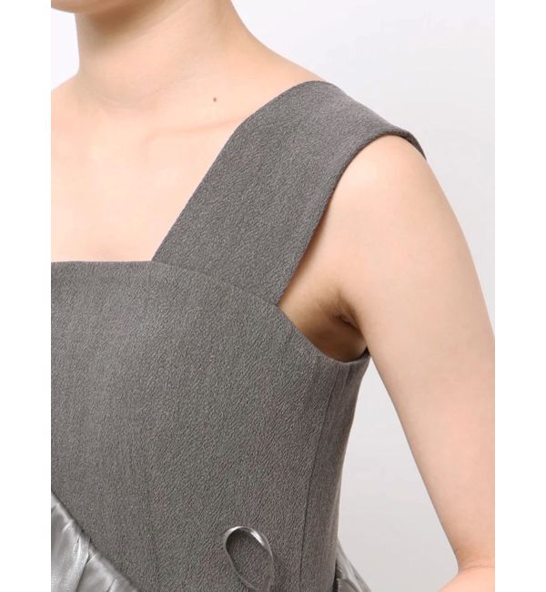 LAGUNAMOON「LADYフィラメントフリルアシンメトリードレス」|ドレス|