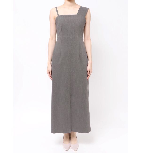 LAGUNAMOON「LADYフィラメントフリルアシンメトリードレス」|ドレス|