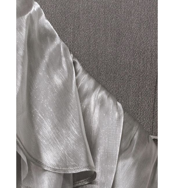 LAGUNAMOON「LADYフィラメントフリルアシンメトリードレス」|ドレス|