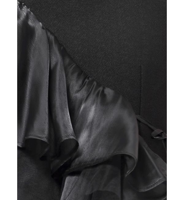 LAGUNAMOON「LADYフィラメントフリルアシンメトリードレス」|ドレス|