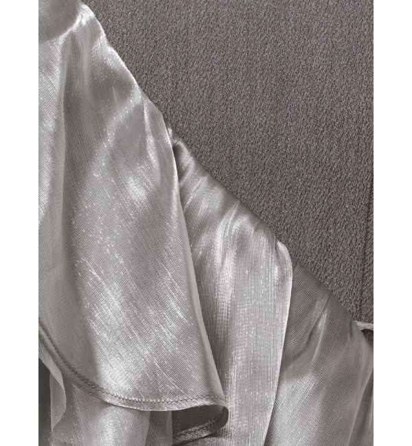 LAGUNAMOON「LADYフィラメントフリルアシンメトリードレス」|ドレス|