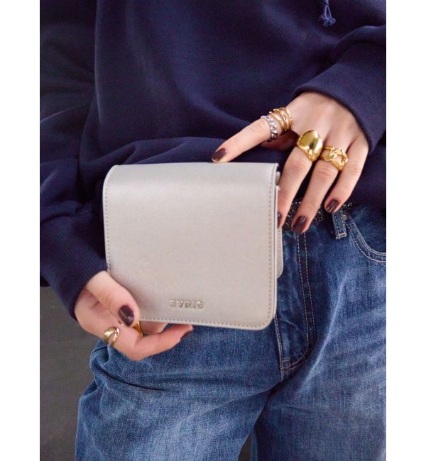 EVRIS「バイカラーショルダーミニBAG」|ショルダー・メッセンジャー|