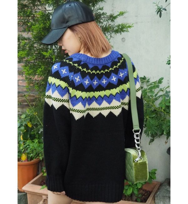 EVRIS「Vividフェアアイルニット」|ニット・セーター|