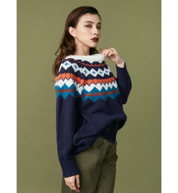 EVRIS「Vividフェアアイルニット」|ニット・セーター|