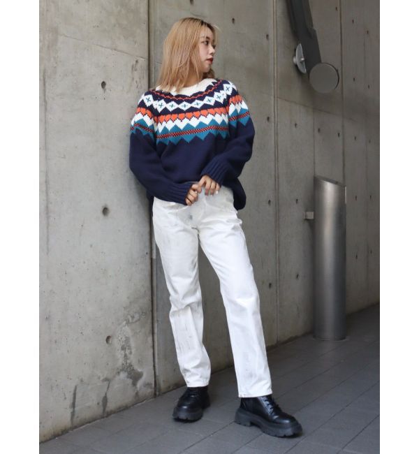 EVRIS「Vividフェアアイルニット」|ニット・セーター|