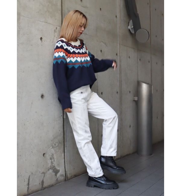 EVRIS「Vividフェアアイルニット」|ニット・セーター|