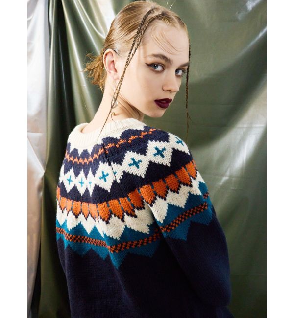 EVRIS「Vividフェアアイルニット」|ニット・セーター|