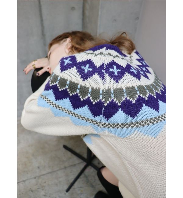 EVRIS「Vividフェアアイルニット」|ニット・セーター|