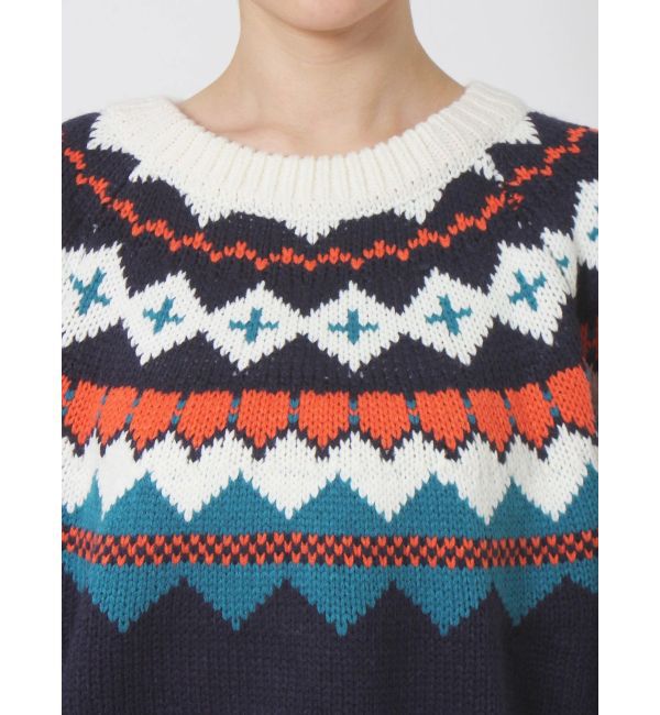 EVRIS「Vividフェアアイルニット」|ニット・セーター|