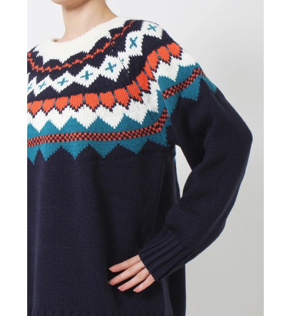 EVRIS「Vividフェアアイルニット」|ニット・セーター|