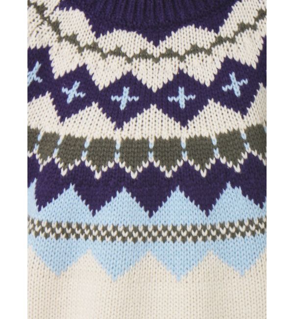 EVRIS「Vividフェアアイルニット」|ニット・セーター|