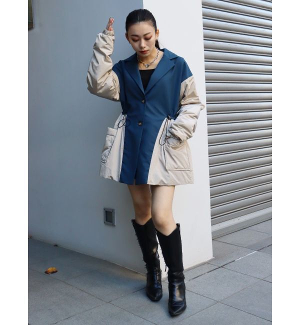 EVRIS「MA-1ドッキングジャケット【セットアップ着用可能】」|ミリタリー・モッズコート|