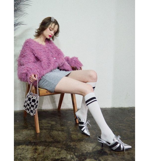 EVRIS「ラメタイトミニスカート」|スカート|