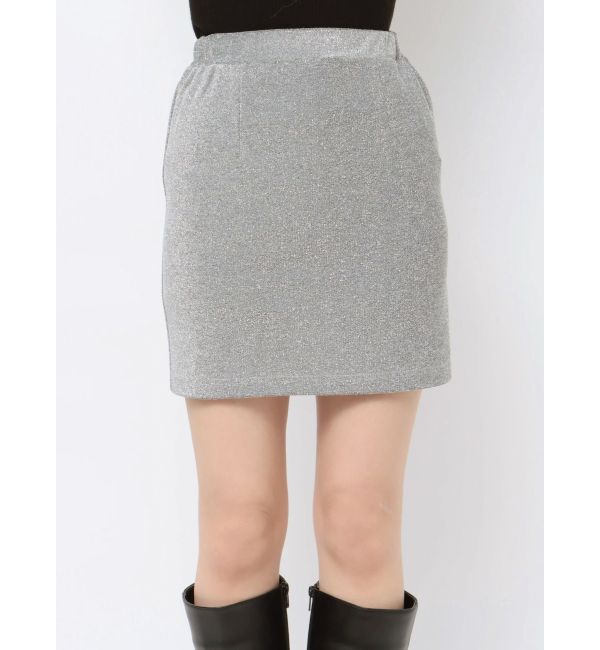 EVRIS「ラメタイトミニスカート」|スカート|