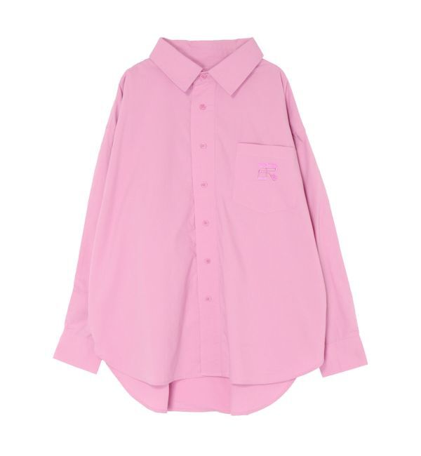 EVRIS「ワンポイントオーバーシャツ」|シャツ・ブラウス|