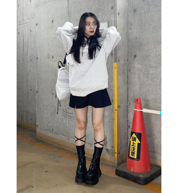 EVRIS「プラットフォームショートブーツ」|ショートブーツ|