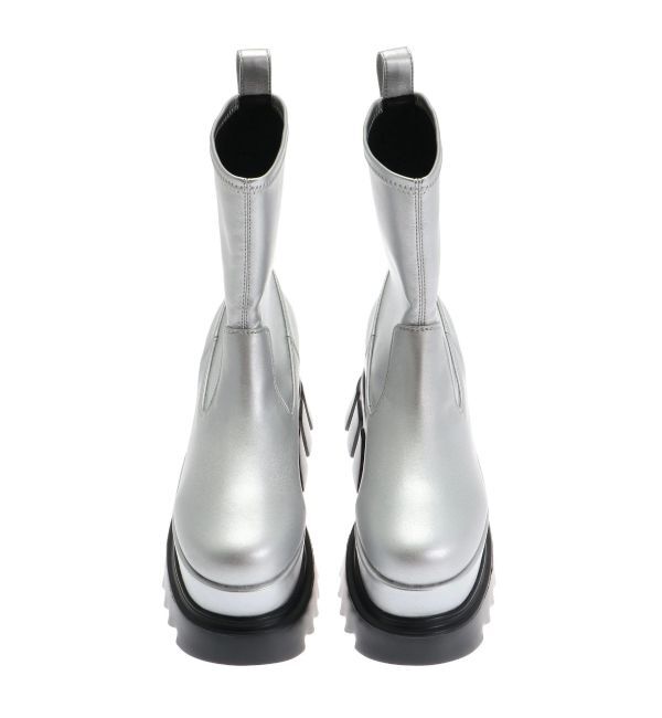 EVRIS「プラットフォームショートブーツ」|ショートブーツ|