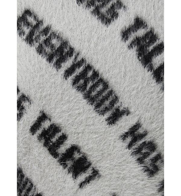 EVRIS「フェザーロゴジャガードニットトップス」|ニット・セーター|