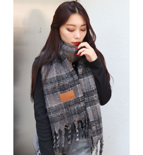 EVRIS「ソフトシャギーマフラー」|マフラー|