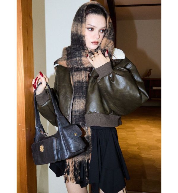 EVRIS「ソフトシャギーマフラー」|マフラー|