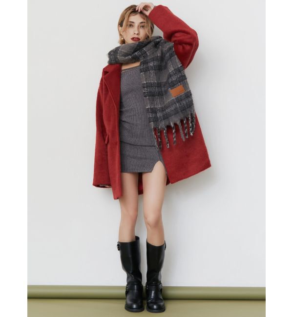 EVRIS「ソフトシャギーマフラー」|マフラー|