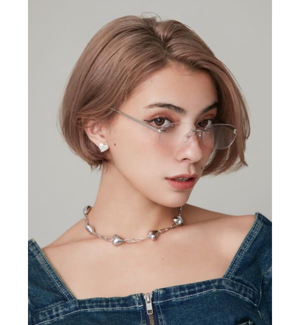 EVRIS「HEART MOTIF CHAINネックレス」|ネックレス|