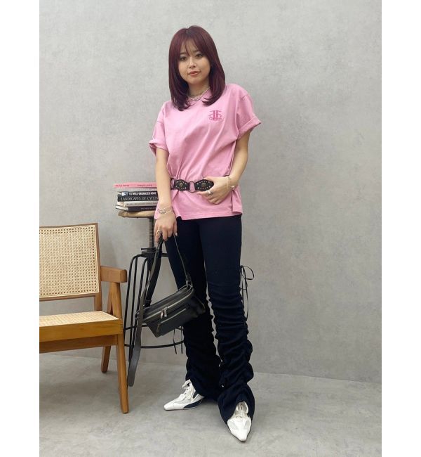 EVRIS「スタッズモチーフワイドベルト」|ベルト|