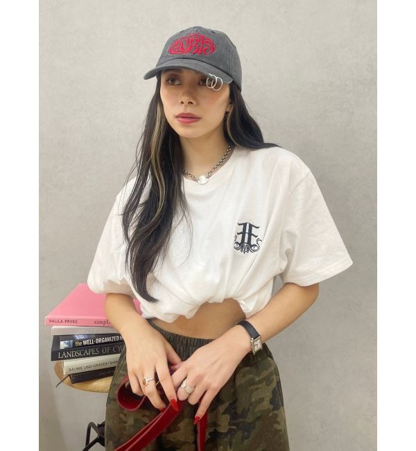 EVRIS「E emblemカラーTシャツ」|Tシャツ・カットソー|