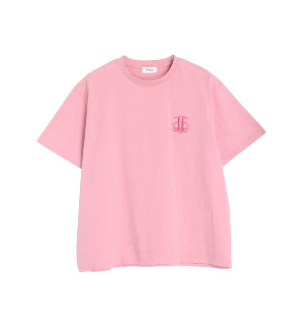 EVRIS「E emblemカラーTシャツ」|Tシャツ・カットソー|