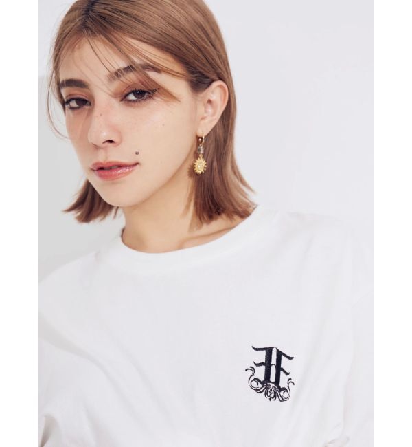 EVRIS「E emblemカラーTシャツ」|Tシャツ・カットソー|