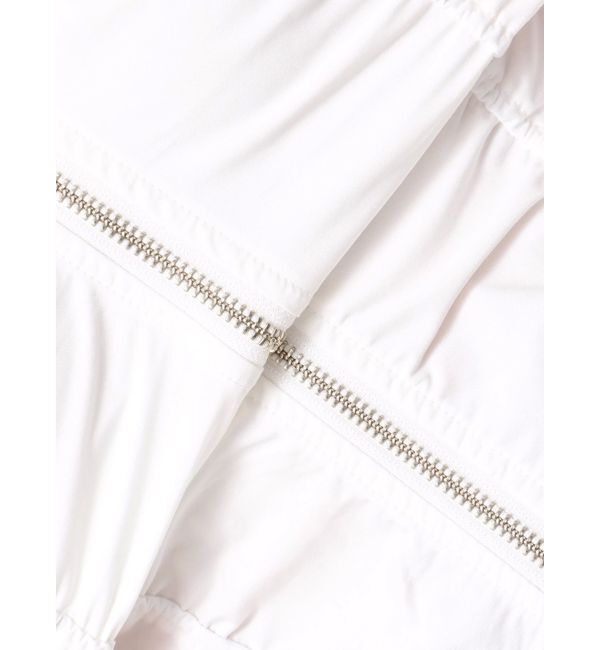 EVRIS「フロントジップシャーリングクロップドシャツ」|シャツ・ブラウス|