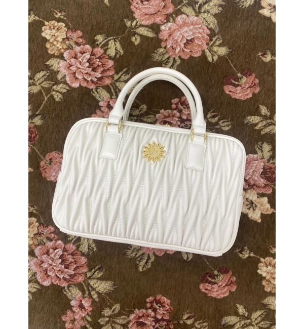 EVRIS「ワイドスクエアハンドBAG」|ハンドバッグ|