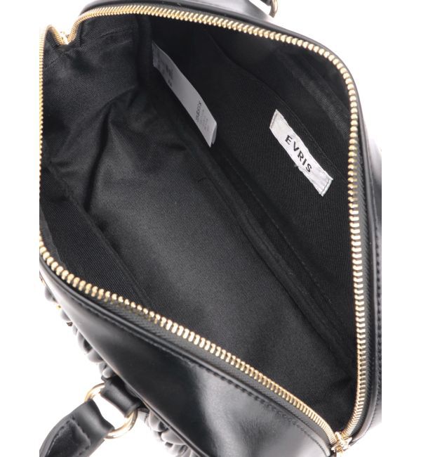 EVRIS「ワイドスクエアハンドBAG」|ハンドバッグ|
