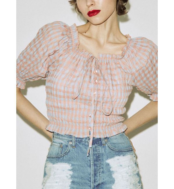 jouetie「2WAYオフショルブラウス」|シャツ・ブラウス|オレンジ