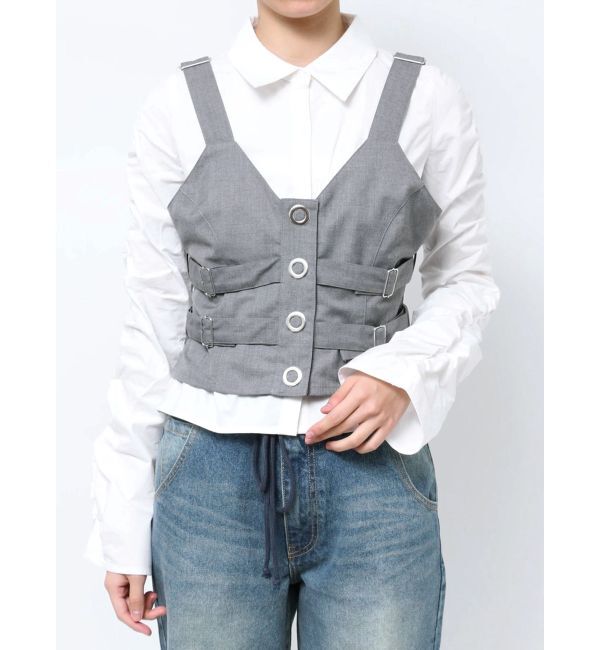 jouetie「ベルトビスチェ【セットアップ対応】」|タンクトップ|