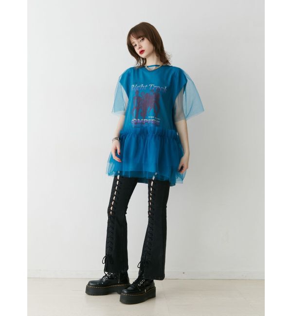 jouetie「ヴィンテージグラフィックノースリーブTシャツ」|Tシャツ・カットソー|