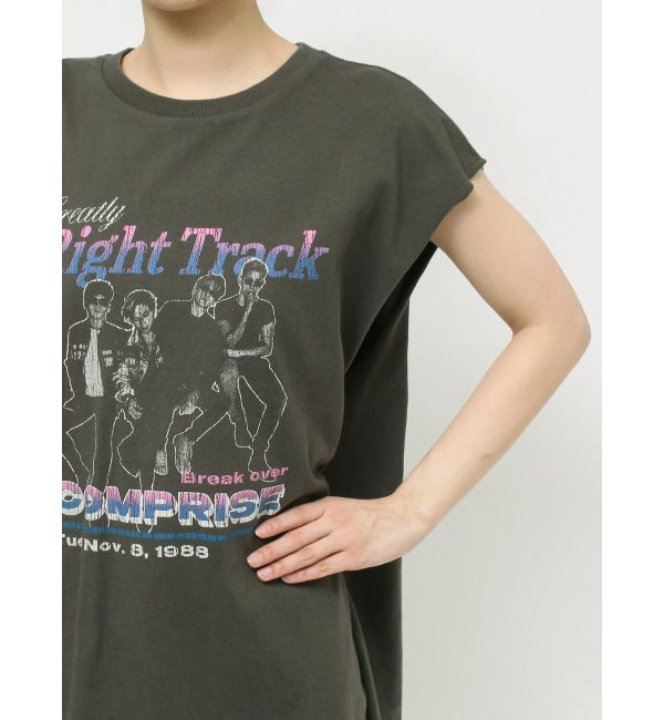 jouetie「ヴィンテージグラフィックノースリーブTシャツ」|Tシャツ・カットソー|