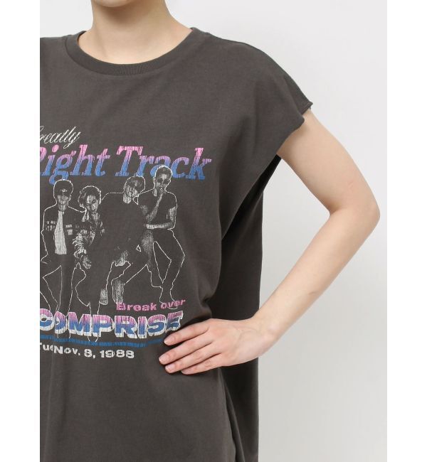 jouetie「ヴィンテージグラフィックノースリーブTシャツ」|Tシャツ・カットソー|