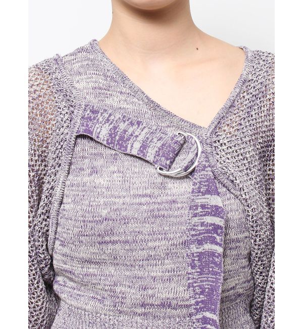 jouetie「メッシュボレロアンサンブル」|カーディガン|