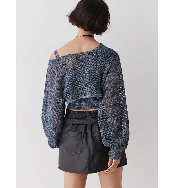 jouetie「メッシュボレロアンサンブル」|カーディガン|