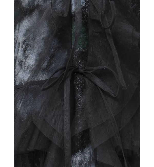 jouetie「チュールドレープフリルベスト」|シャツ・ブラウス|